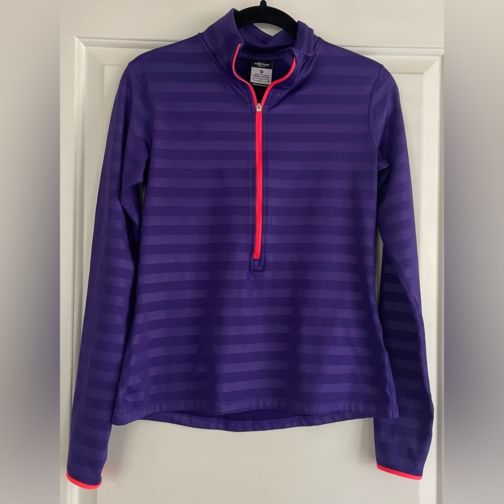 Nike Pro Purple Dri-FIT Long Sleeve Top